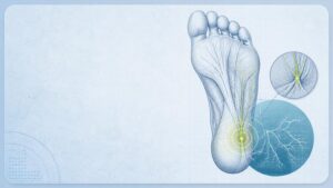 Archival clinical-research illustration for Treating Heel Neuromas with Diapulse.